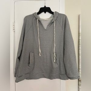 Lightweight Striped Hoodie